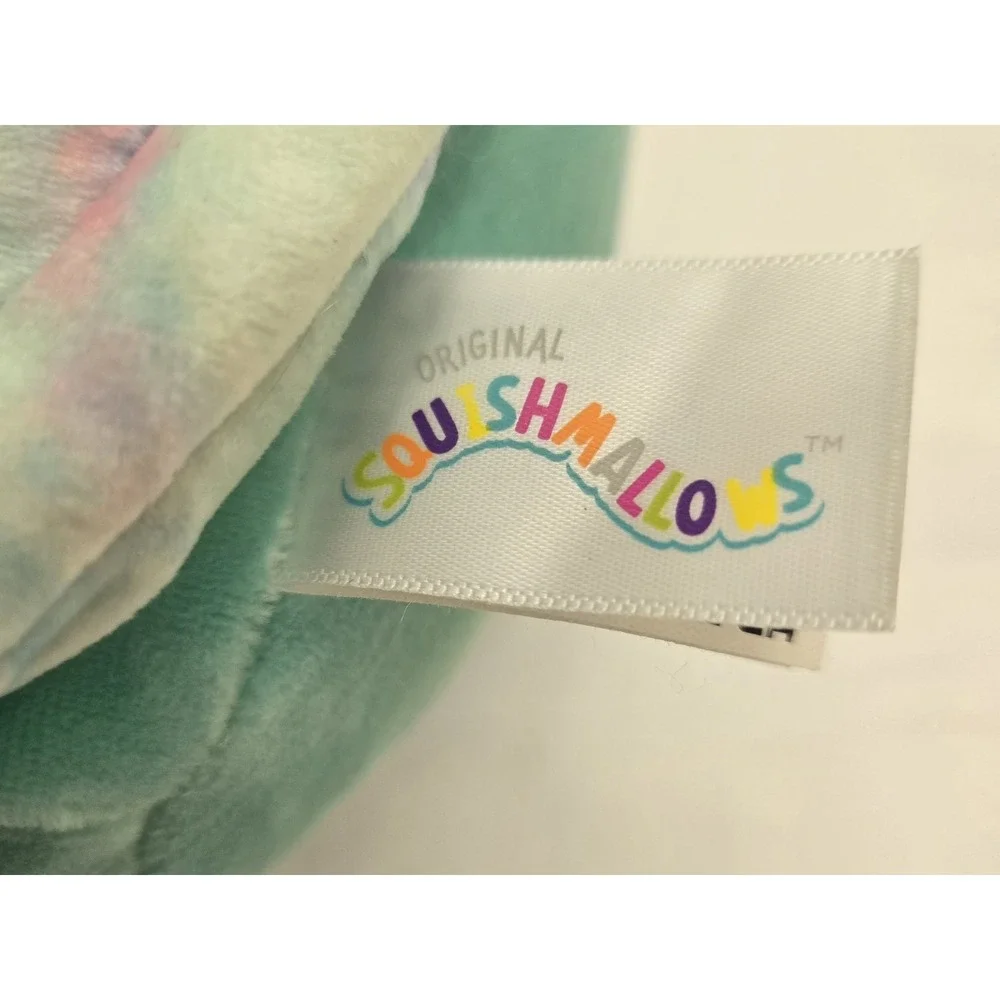 Squishmallows: CASCADE THE SEA TURTLE Tie Dye Shell Blue Belly Toy Plush‎